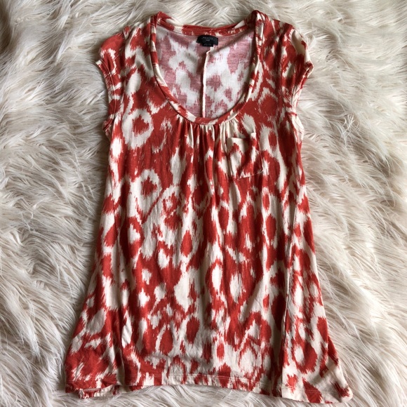 Anthropologie Tops - [Anthropologie] Deletta Ikat Breeze Swing Tee